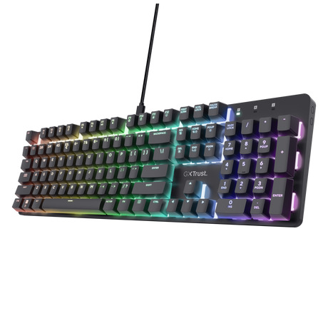 Trust GXT871 ZORA Toetsenbord Zwart