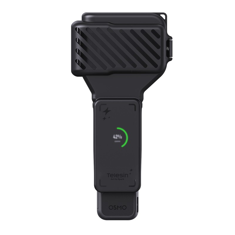 Telesin half-shell beschermhoes voor DJI Pocket 4 Pro - gimbal bescherming met harde buitenkant en zachte voering - zwart