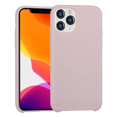Apple iPhone 11 Pro Roze Back Cover hoesje Soft Touch
