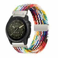 Braided nylon band met parachute sluiting - Multicolor Spring - Garmin Instinct 3 - 50mm