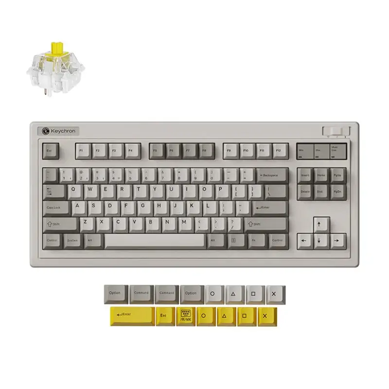 Keychron R3 Retro banana toetsenbord