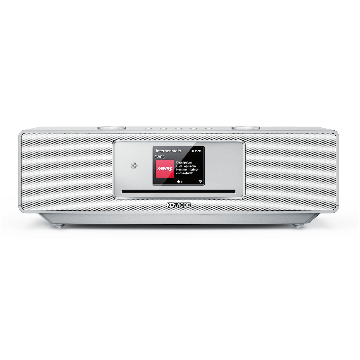 Kenwood CR-ST700SCD Hybride radio Zilver