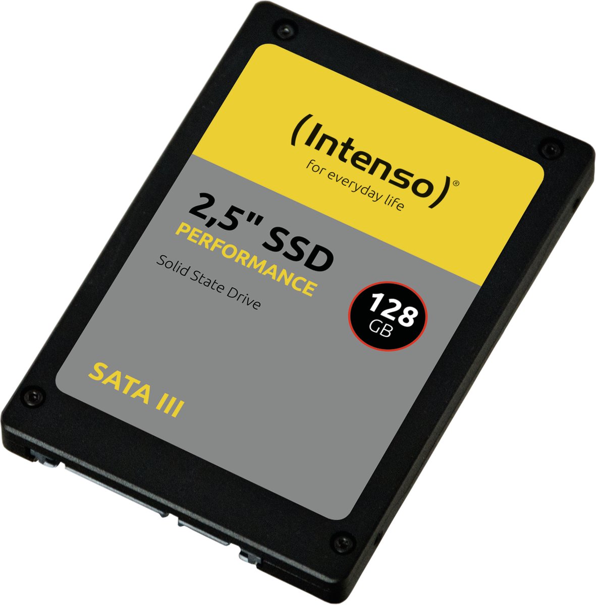 (Intenso) 2,5 inch SSD SATA III PERFORMANCE - 128GB Interne SSD - 3D NAND - 550 MB/s (3814430)