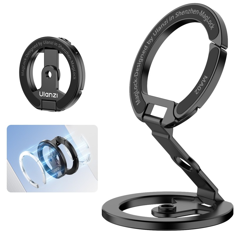 Ulanzi MA02 Maglock Dual magnetische telefoonhouder voor content creators