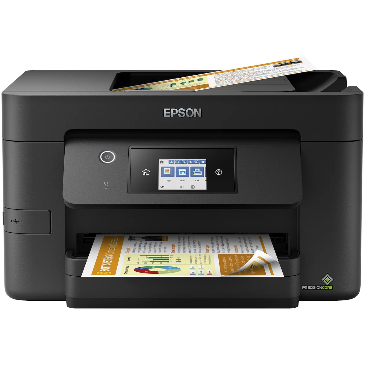 Epson WorkForce Pro WF-3820DWF All-in-one inkjet printer Zwart