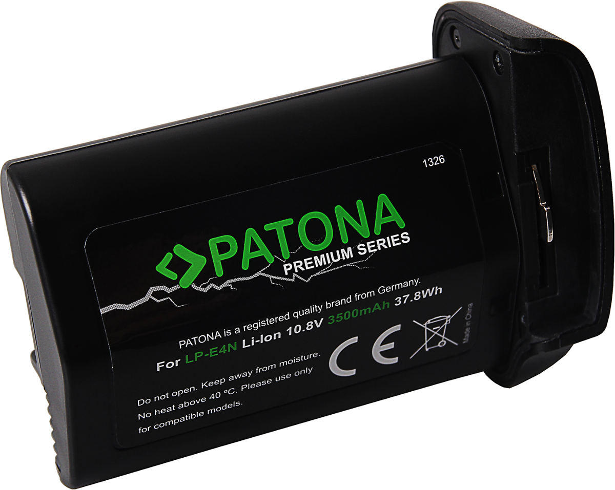 Canon LP-E4N accu (Patona Premium)
