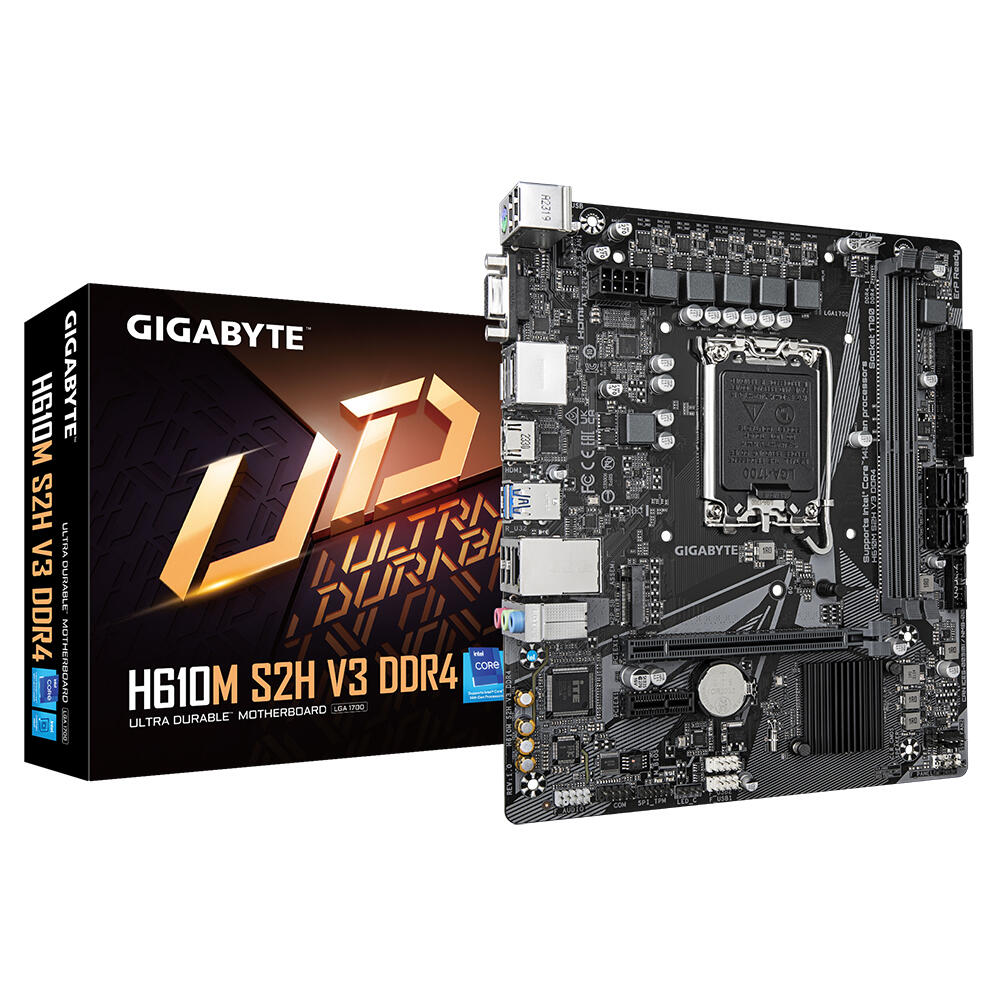 Gigabyte H610M S2H V3 DDR4 moederbord