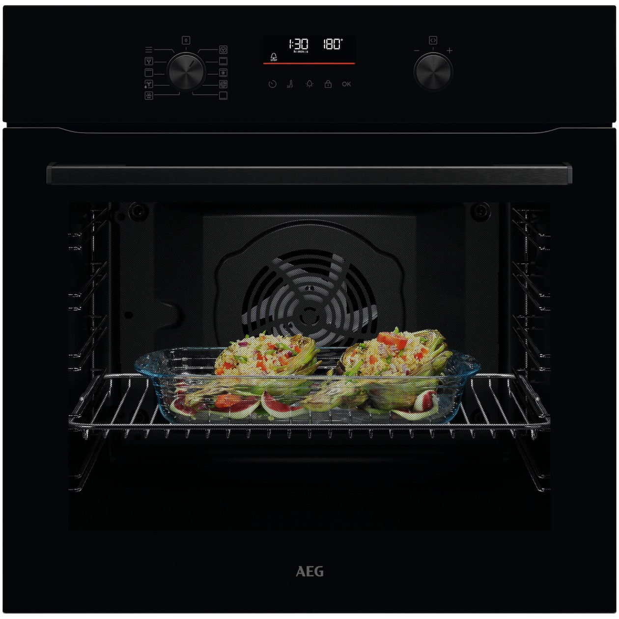 AEG OU5PB40SK Inbouw oven Zwart