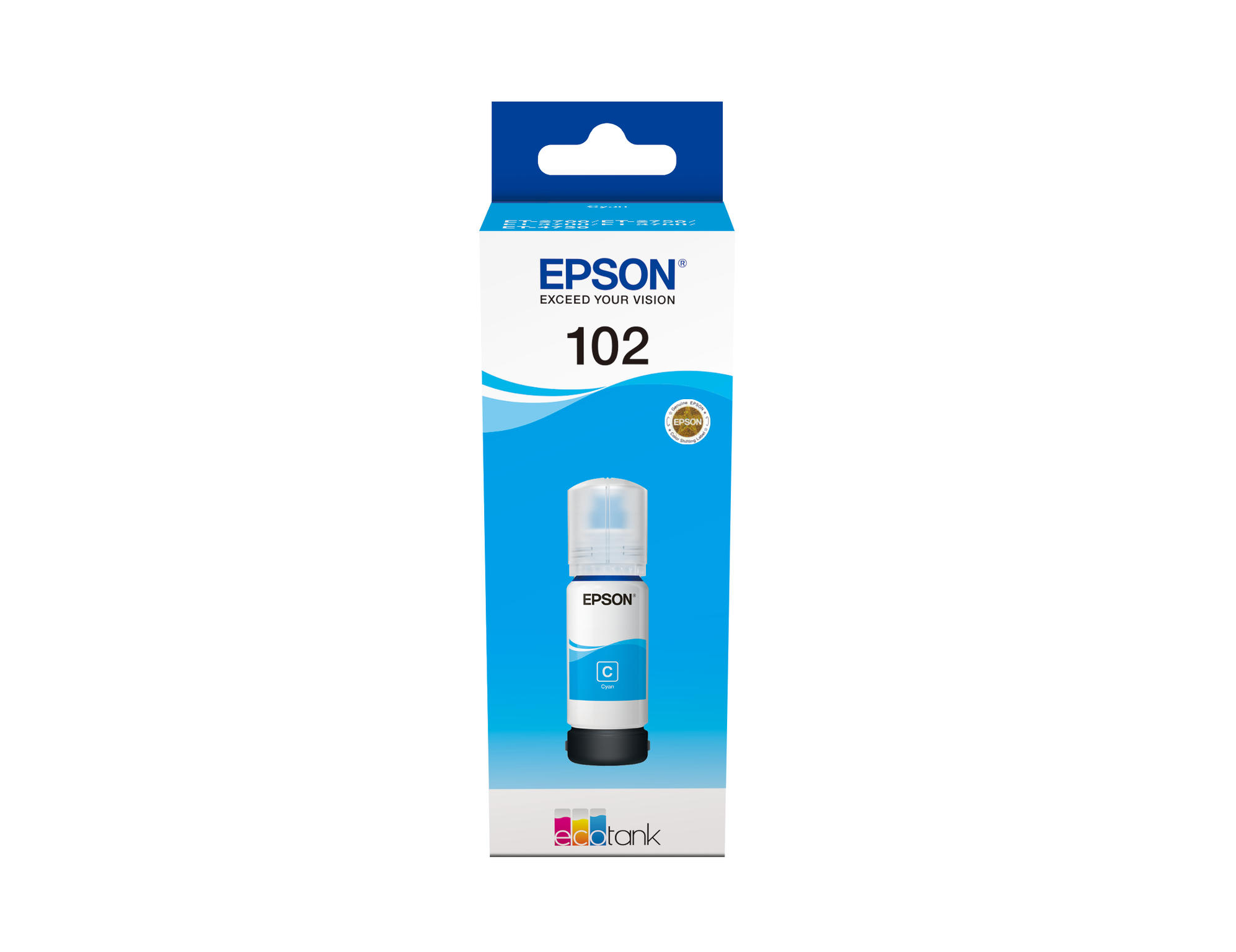 Epson 102 EcoTank cyaan