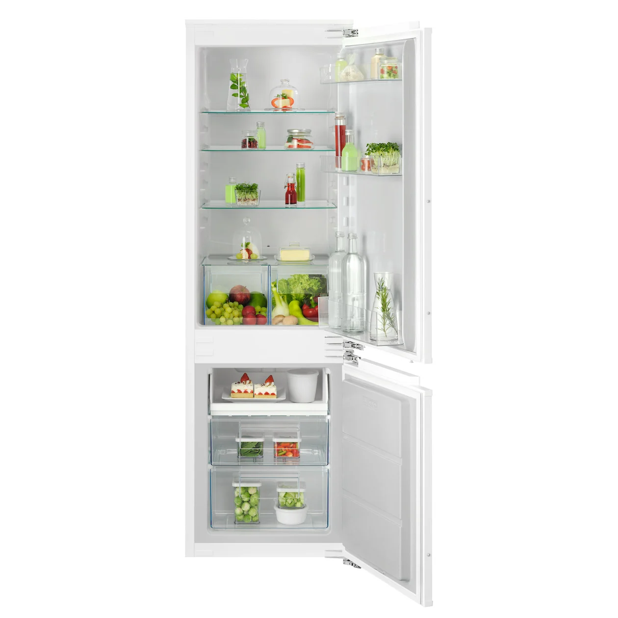 AEG TC6LS181DF Inbouw koel-vriescombinatie