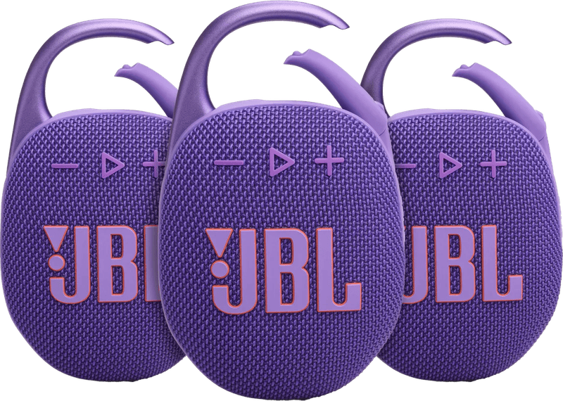 JBL Clip 5 Paars 3-pack