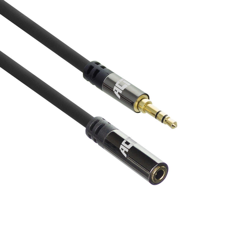 ACT 3,5mm jack verlengkabel M/F 2m