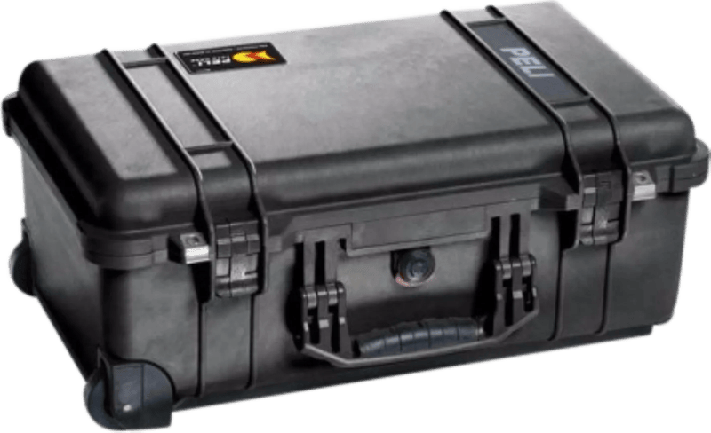 Peli 1514 Protector Case Zwart Trolley met vakindeling