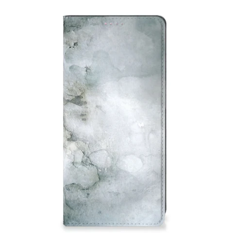 Bookcase OPPO A54 5G | A74 5G | A93 5G Painting Grey