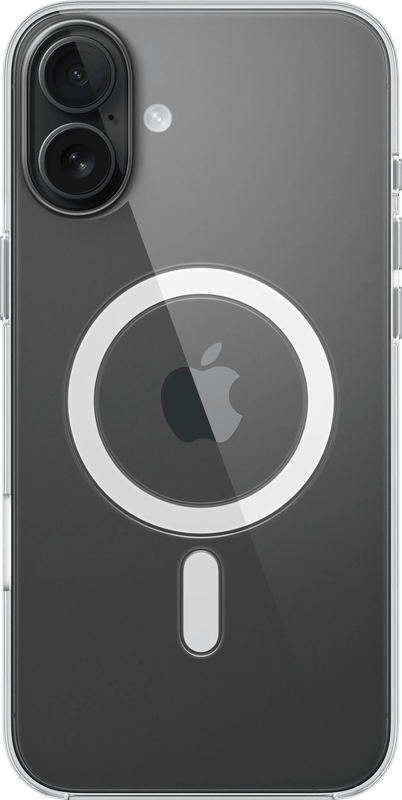Apple iPhone 16 Plus Back Cover met MagSafe Transparant