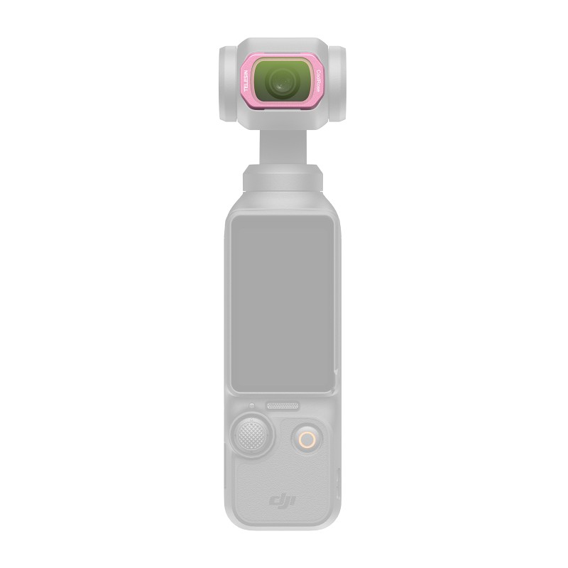Telesin filterkit CPL/VND/Mist/Rose voor DJI Osmo Pocket 3/4 met 112° FOV
