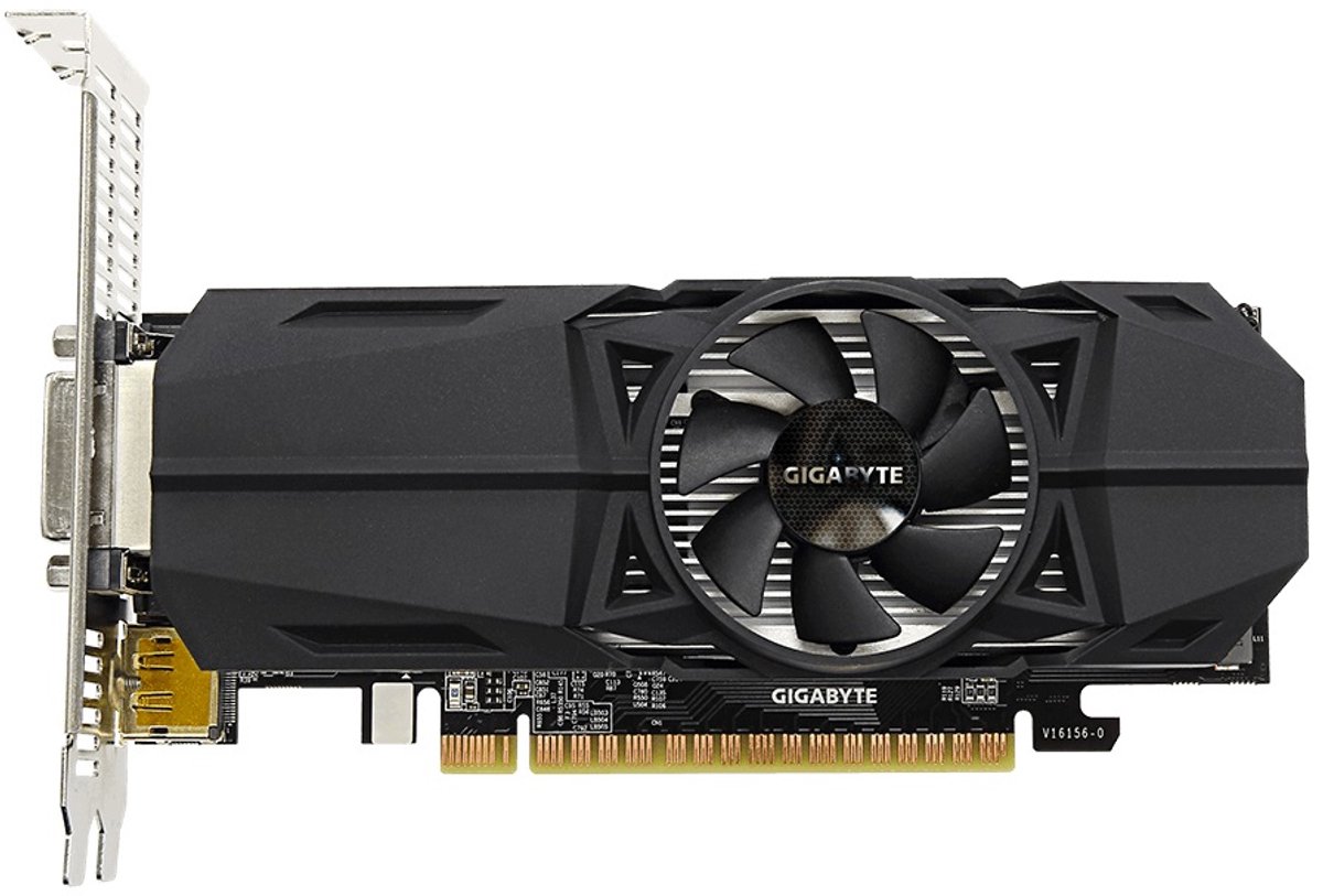 Gigabyte GeForce GTX 1050 OC Low Profile 2G