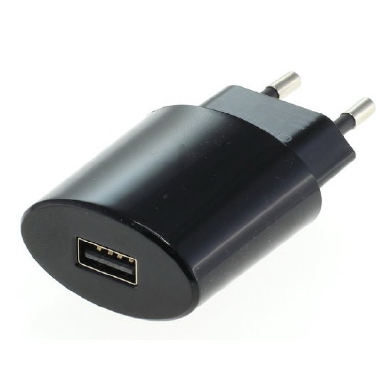 Compacte Reislader voor Samsung - 2,4A - zwart