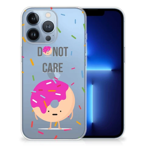Apple iPhone 13 Pro | Siliconen Case | Donut Roze