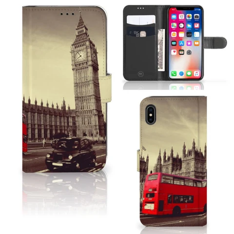 Apple iPhone Xs Max | Flip Cover | Londen