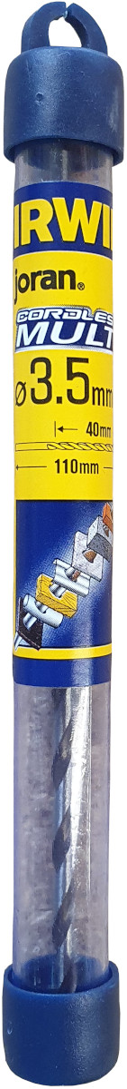 Irwin multimateriaalboor 3,5 x 110 mm