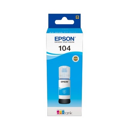 Epson 104 EcoTank inktfles Inkt Blauw