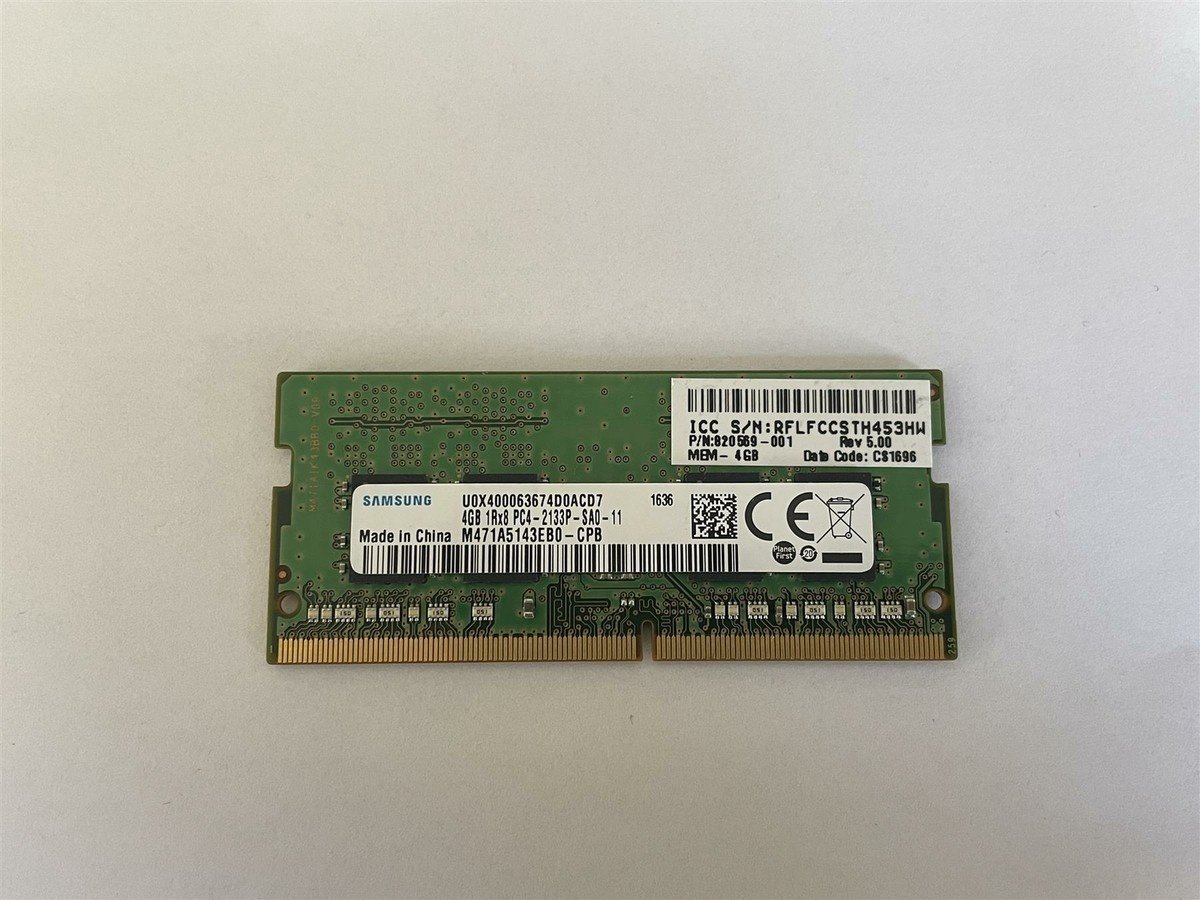 HP 4GB DDR4 2133MHz geheugenmodule 1 x 4 GB 260-pin SO-DIMM