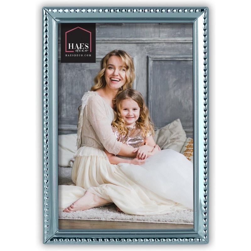 Haes Deco Verzilverde Fotolijst Parma voor 1 foto van 7x10 cm - VP12410
