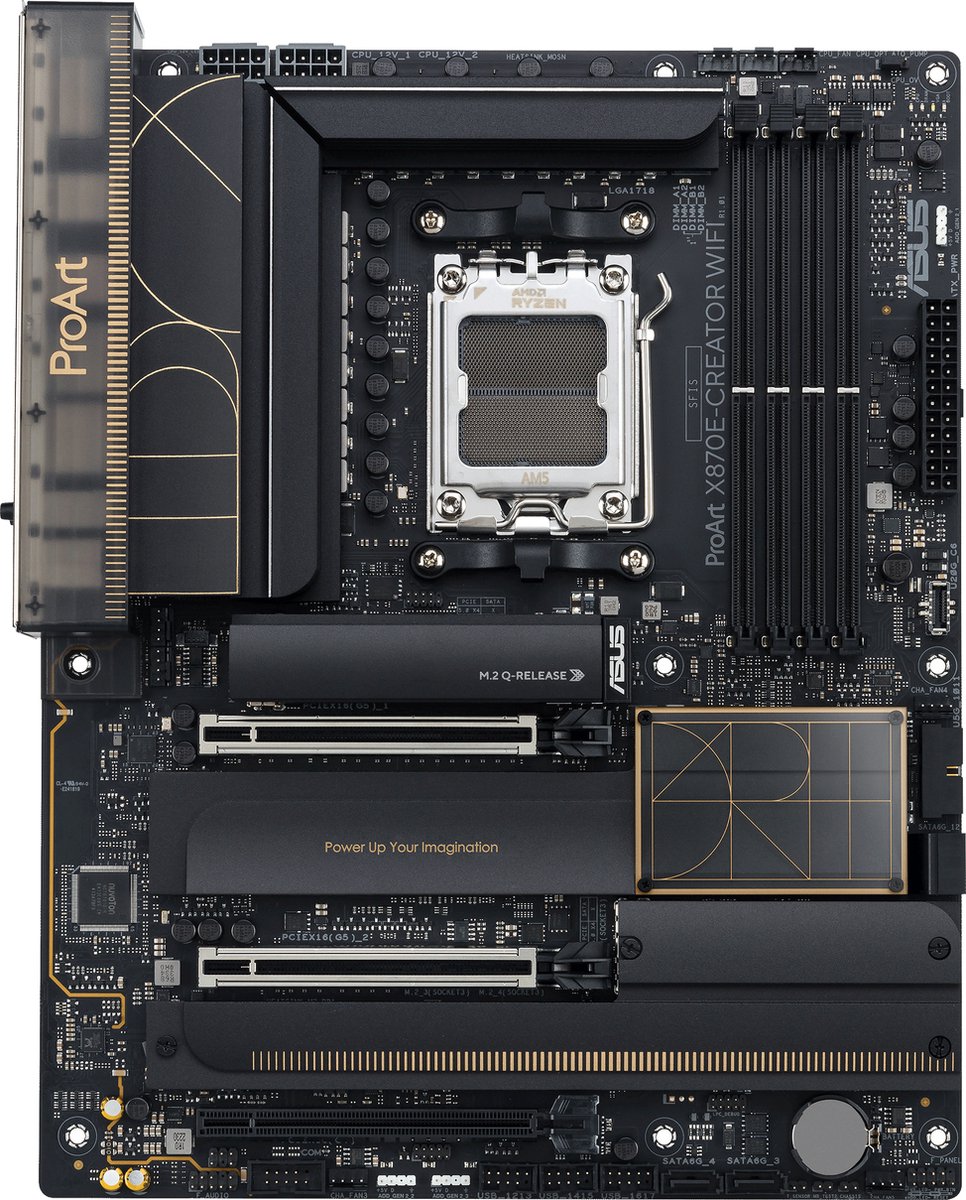 ASUS PROART X870E-CREATOR WIFI - Moederbord - ATX - AMD X870E - Socket AM5