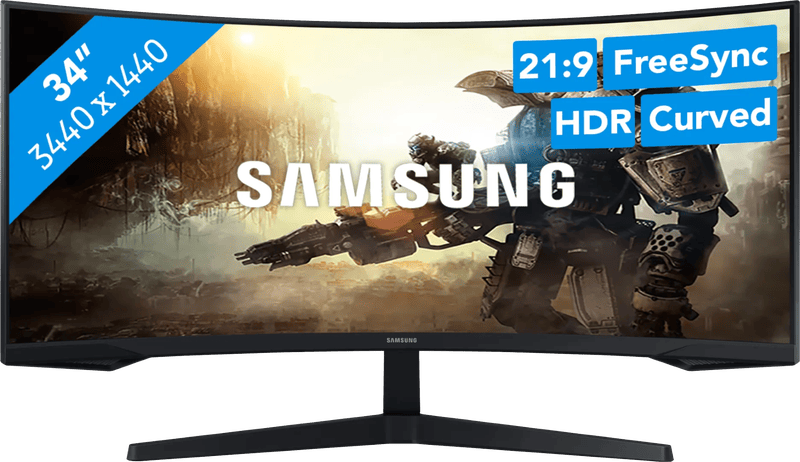 Samsung Odyssey G5 LC34G55TWWPXEN Curved