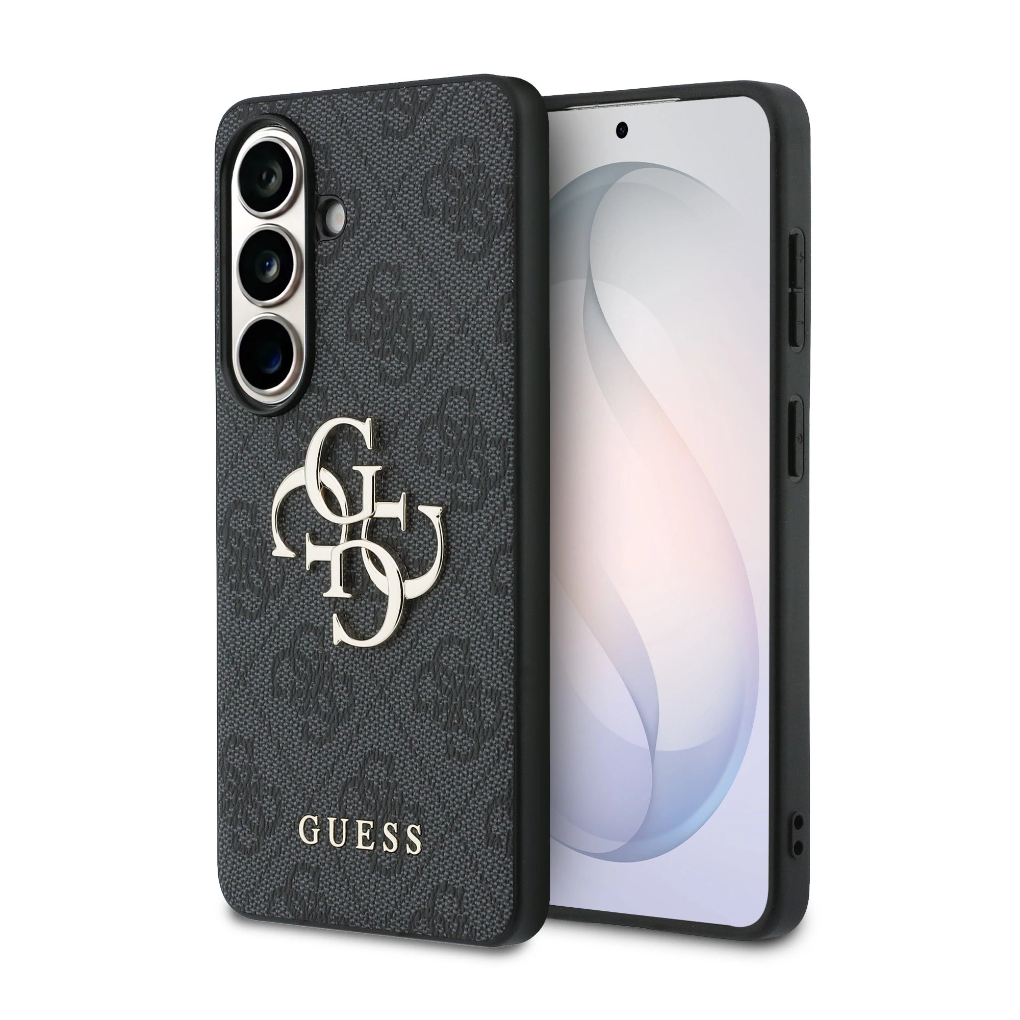 Guess 4G Metal Logo Samsung Galaxy S26 - Grijs