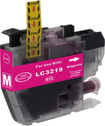 Huismerk Brother LC-3219XL M cartridge magenta