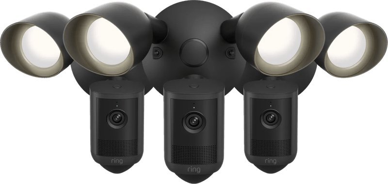Ring Floodlight Camera 2e Generatie Zwart 3-Pack