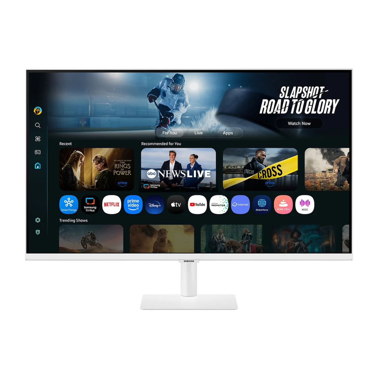 Samsung Smart Monitor M7 M70F 4K LS32FM703UUXEN Monitor Wit