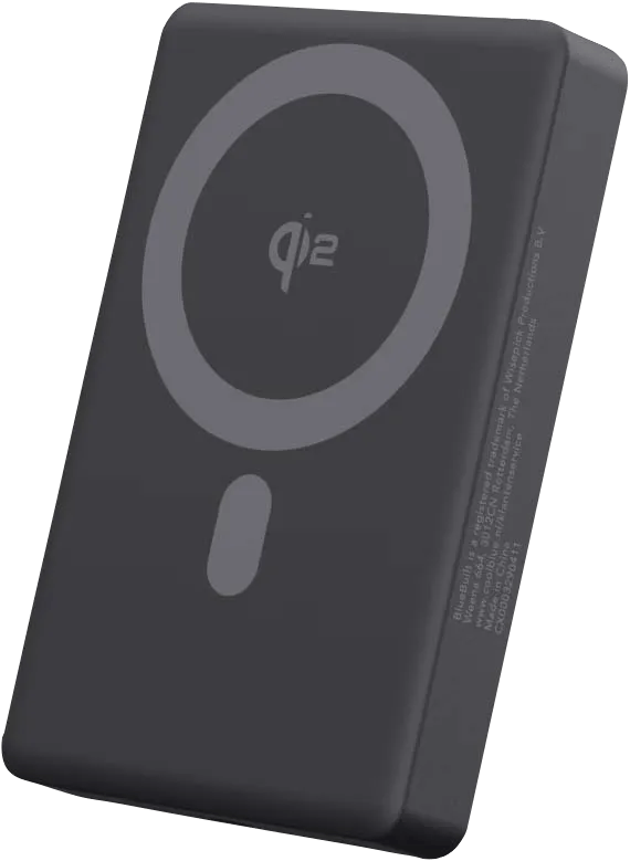 BlueBuilt Draadloze Powerbank met MagSafe en Qi2 10.000 mAh met Snelladen Zwart