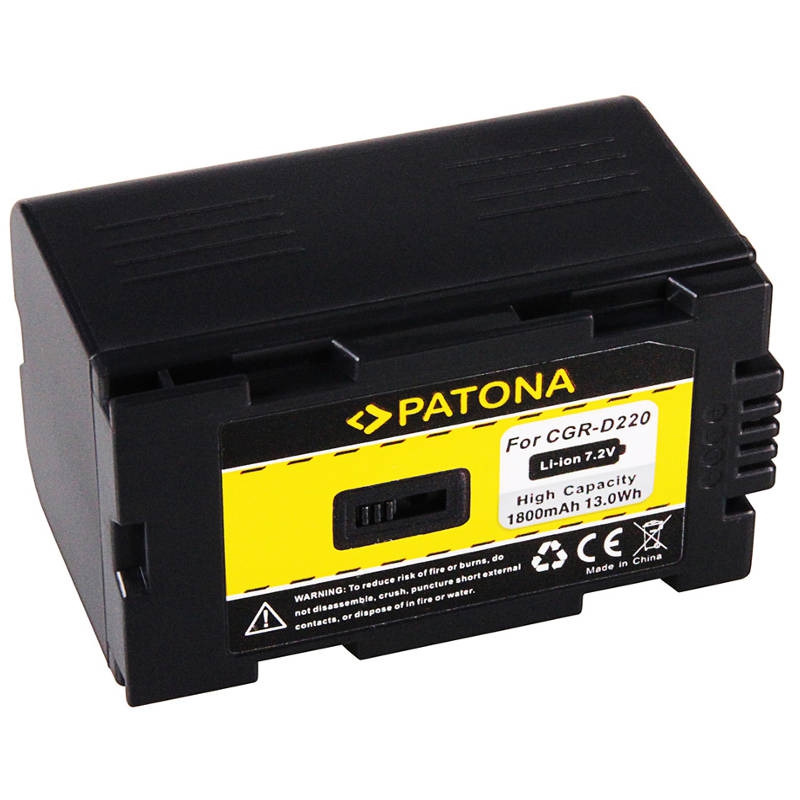 Panasonic CGR-D220 / CGR-D16 accu (Patona)