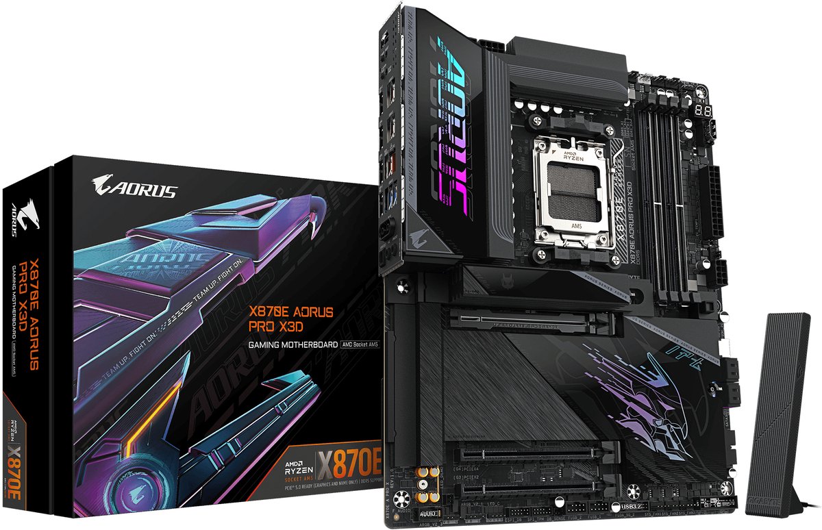 GIGABYTE - X870E A PRO X - Moederbord