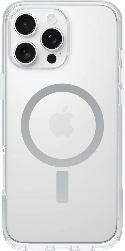 OtterBox Symmetry Apple iPhone 16 Pro Max Back Cover met MagSafe Magneet Transparant