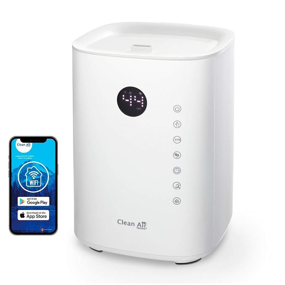 Clean Air Optima CA-604W Smart Top Luchtbevochtiger Wit
