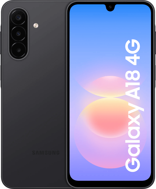 Samsung Galaxy A18 128GB Zwart 4G