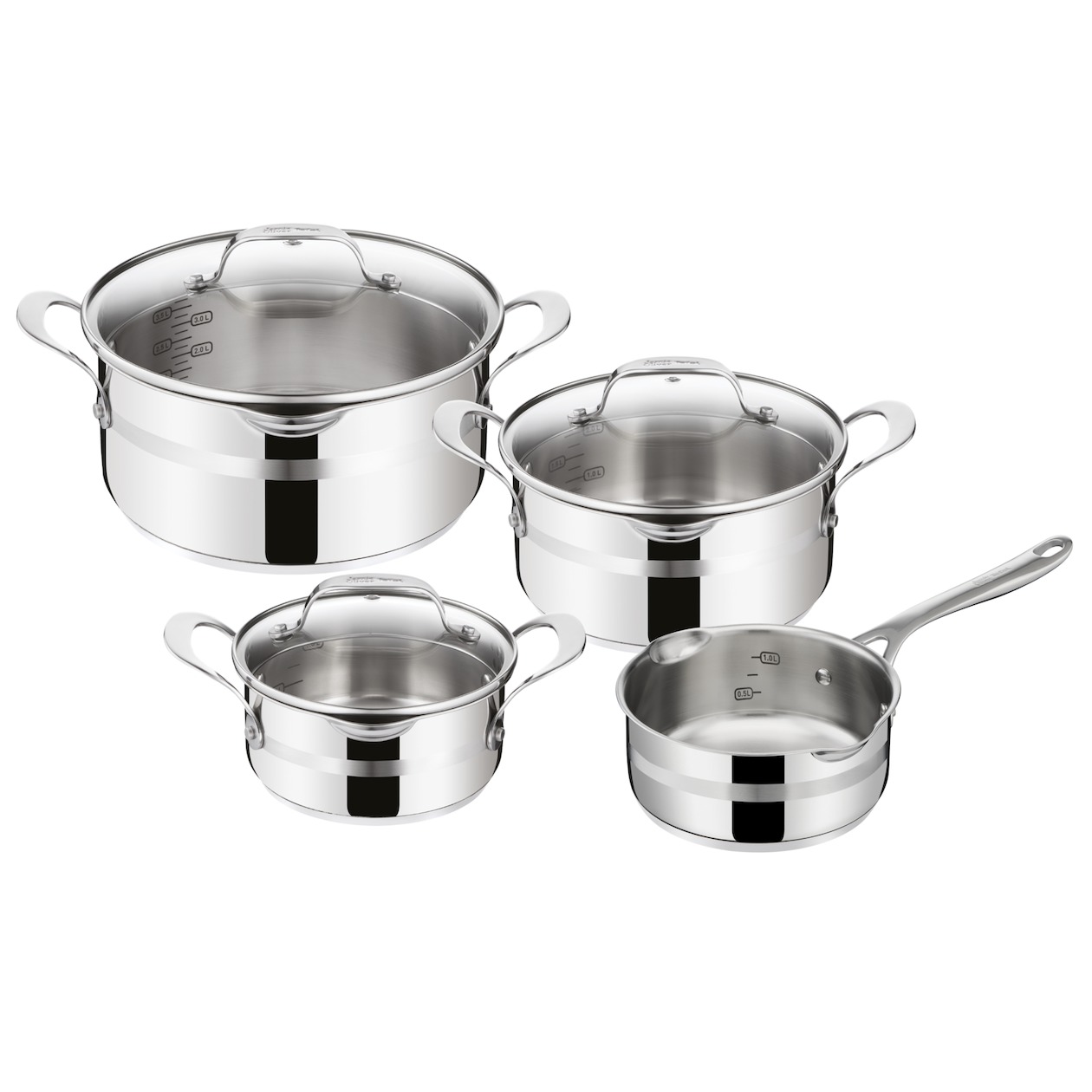 Tefal E311S7 Kookset Cook Smart 4-delig Jamie Oliver Pan