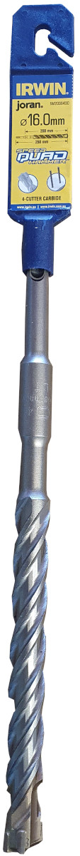 Irwin SDS-plus betonboor 4C Quad 16x250mm