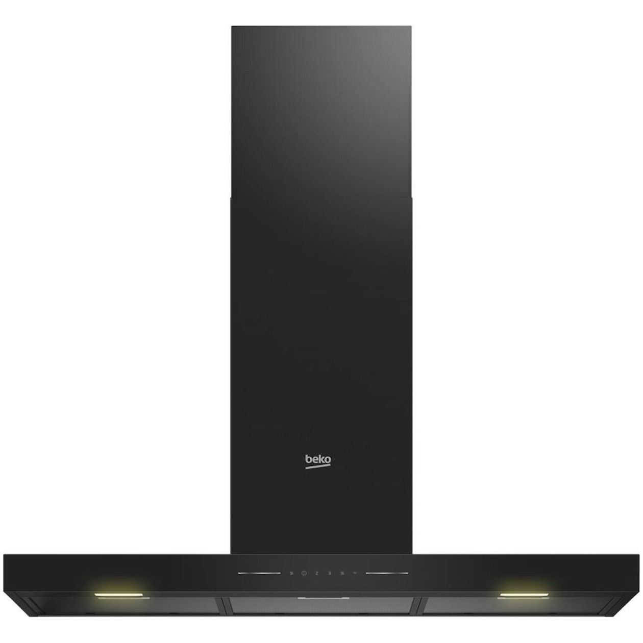 Beko BHCB96641BBBHS Schouwkap Zwart