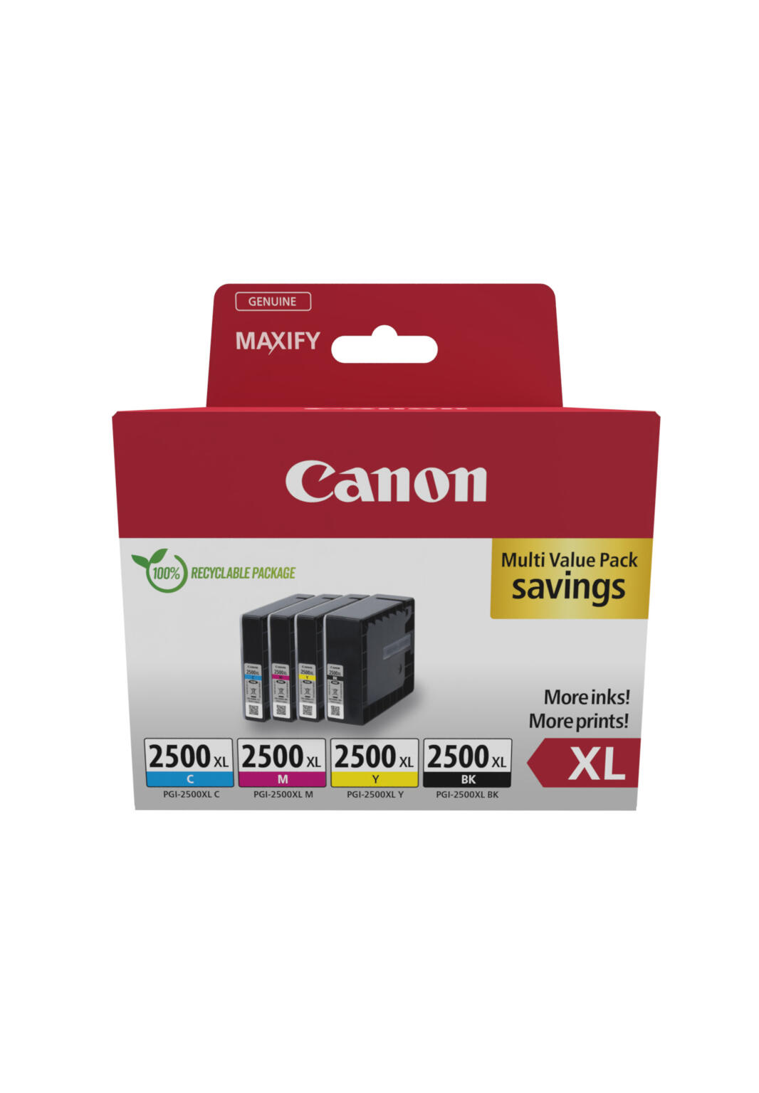 Canon PGI-2500XL multipack 4-kleuren