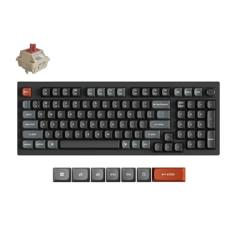 Keychron V5 Ultra 8K red toetsenbord