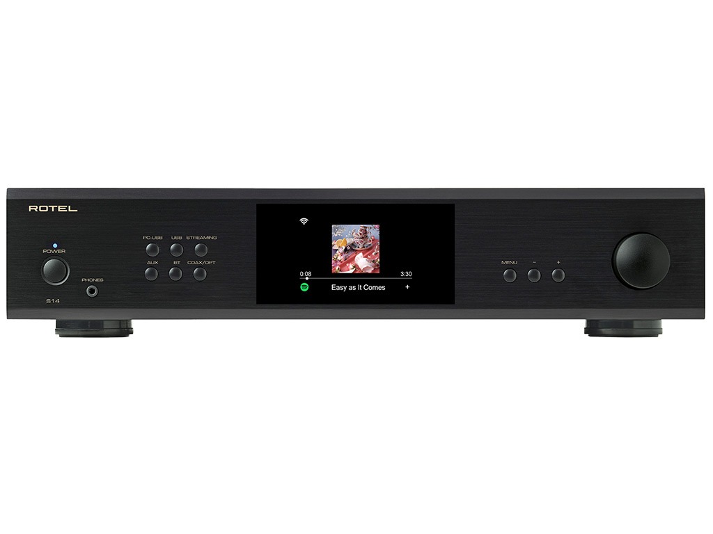 Rotel S14 streaming versterker zwart