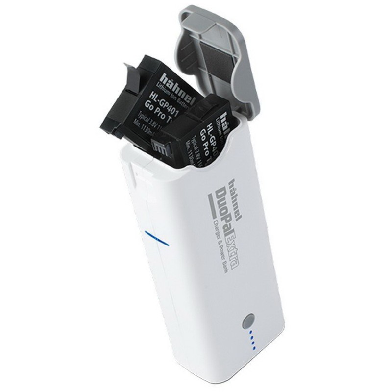 Hähnel Duopal Extra KIT - dubbellader én 5200mAh powerbank - inclusief Hero4 accu