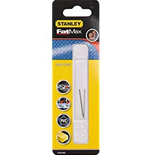 Stanley Fatmax metaalboor 1 mm (2 stuks) HSS-CNC STA51003