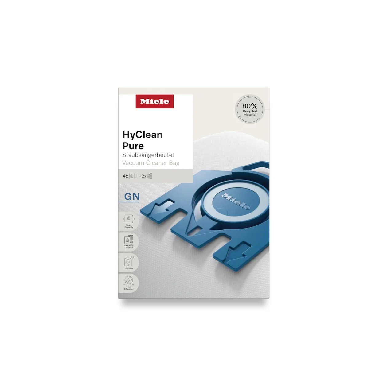 Miele Stofcassette HyClean Pure GN Stofzak