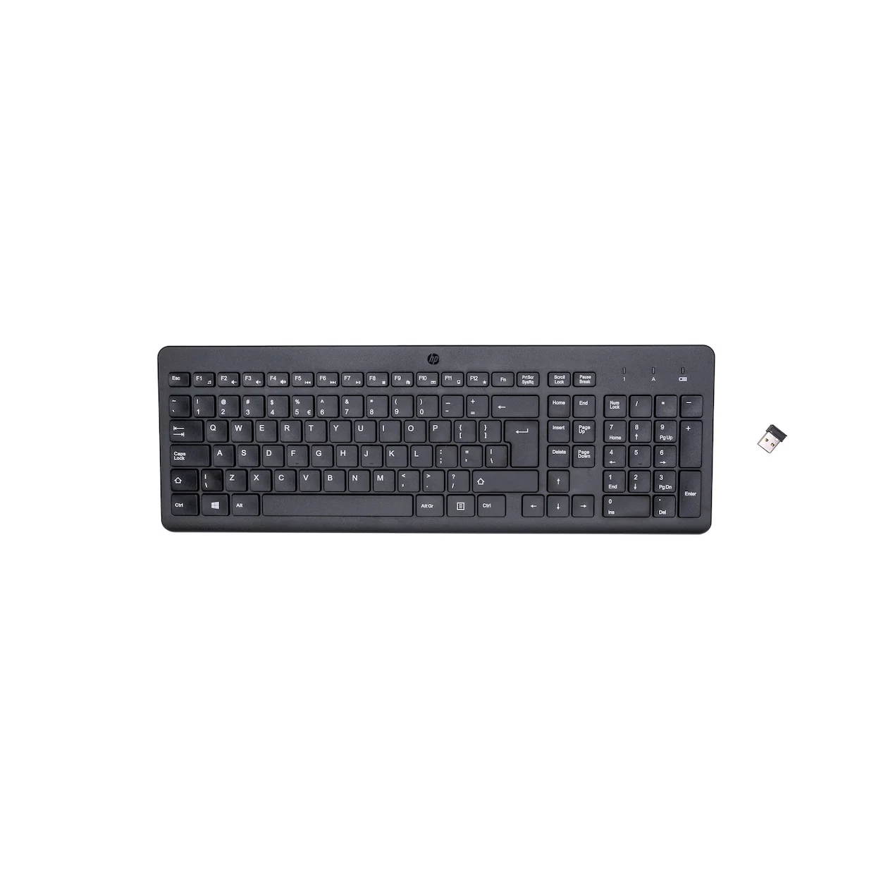 HP 220 WL KBD EURO Toetsenbord Zwart